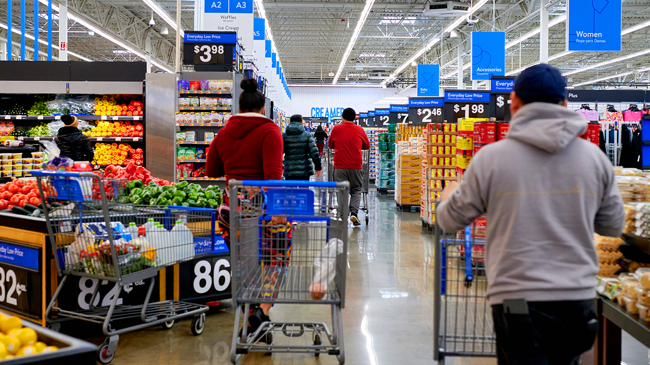 Walmart customers seeking value drive sales higher