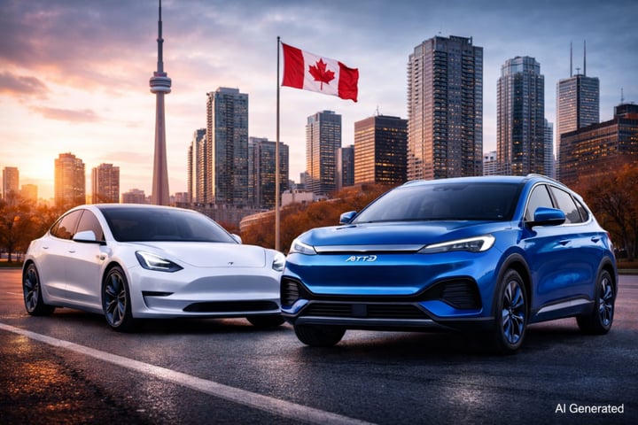 Tesla Lost Canada — Now BYD Is Moving In Fast