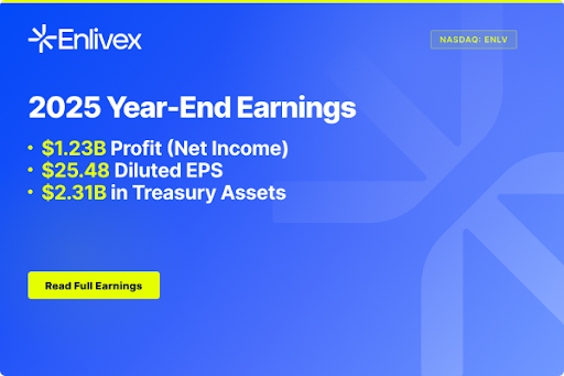 Enlivex Posts $1.23B Profit (Net Income) For Fiscal 2025