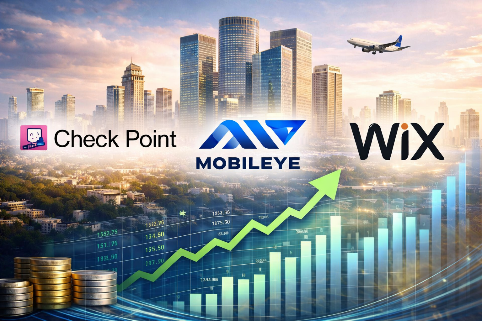 Israeli Tech Giants Lead Market Momentum as Check Point, Mobileye, and Wix Drive Growth