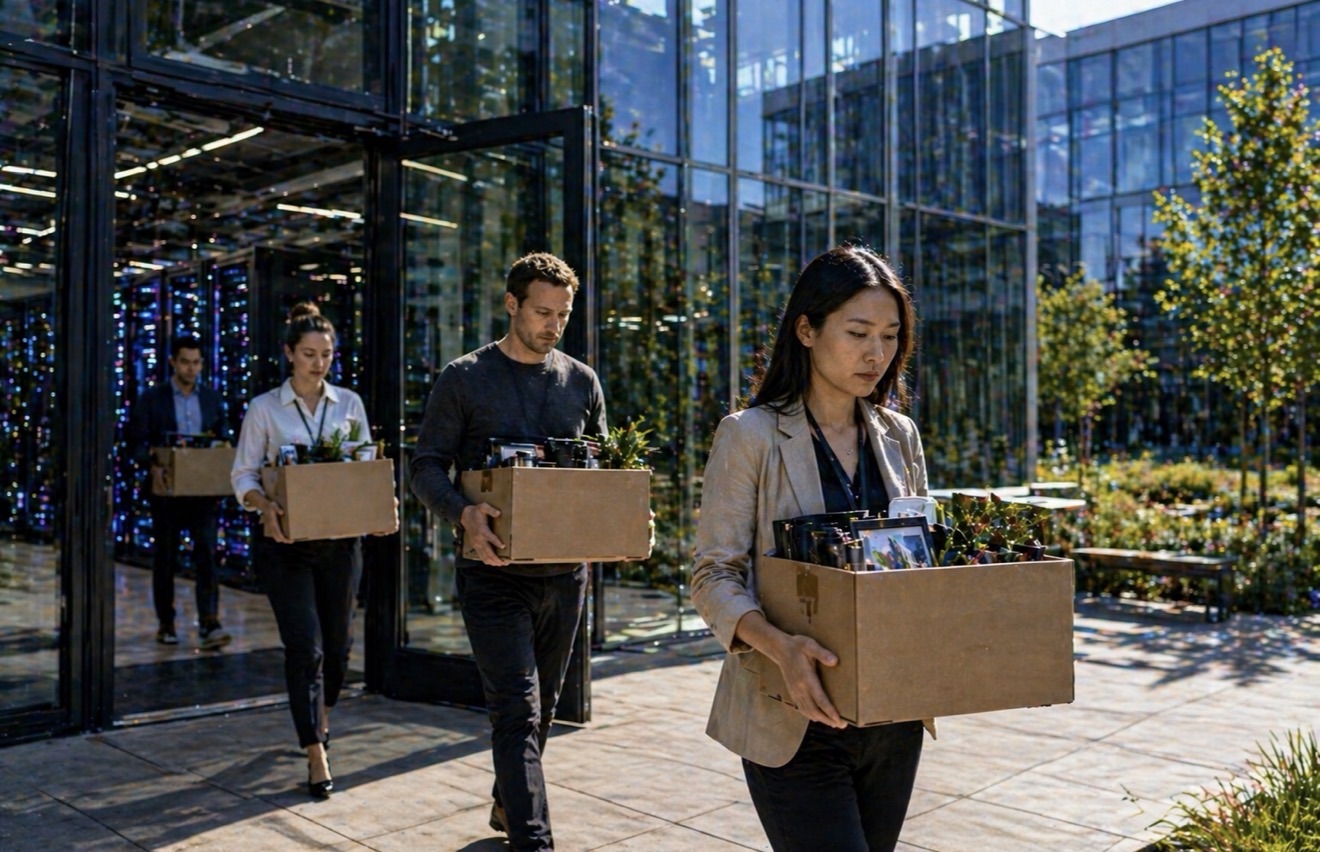 META POSTS RECORD $56.3 BILLION QUARTER THEN CUTS 8,000 JOBS AND RAISES AI SPENDING TO $145 BILLION