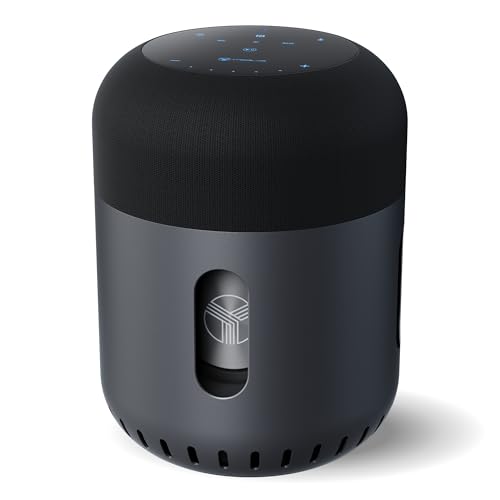 TREBLAB Loud Portable Bluetooth Speaker with 360&deg; Surround Sound, 90W 5-Driver System, Subwoofer, Wireless Speaker, 22H Battery, IPX4 Waterproof, TWS, Touch Control, Aluminum Body - HD-360 Pro