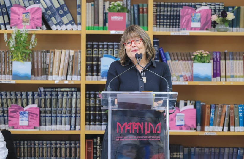 Malka Bina, founder of Matan  Women&rsquo;s Institute for Torah Studies. (credit: Courtesy Bina family)
