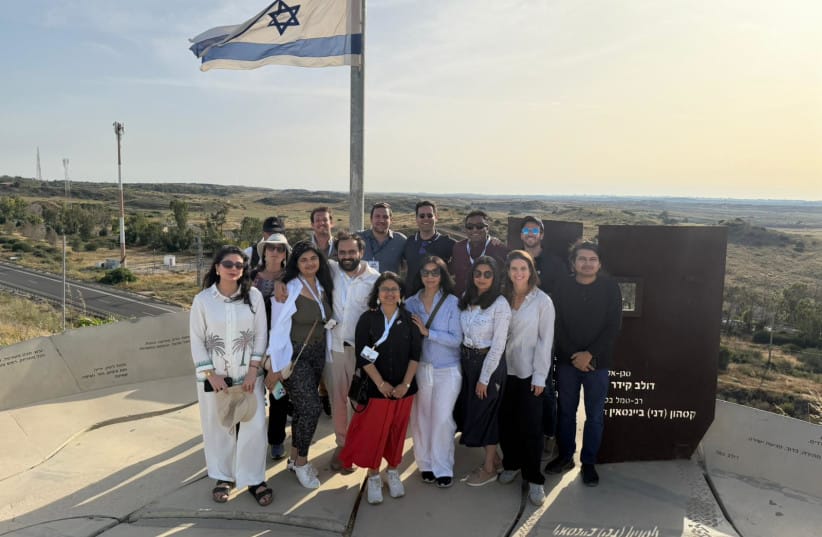 The Israel-India Friendship Club delegation. May 2026. (credit: Israel-India Friendship Club)