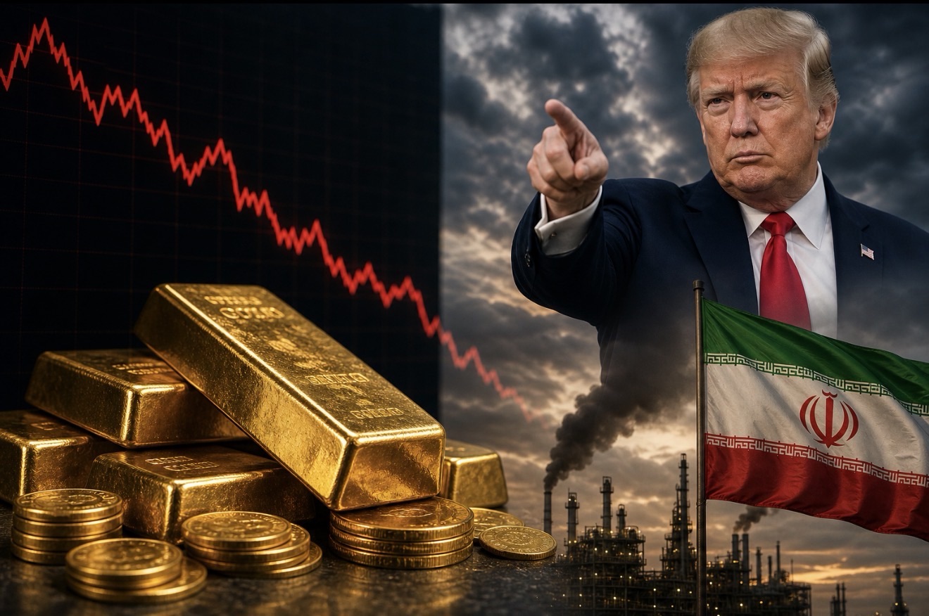 Gold Slips As Trump Holds Firm On Iran Blockade And Inflation Fears Grow