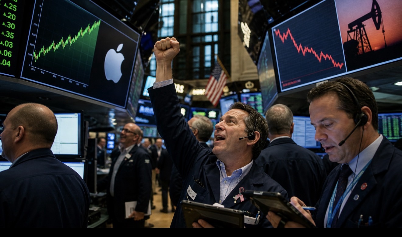S&P 500 Hits All-Time Record, Apple Surges 4%, And Iran Peace Signals Send Oil Tumbling — Markets Open May With A Bang