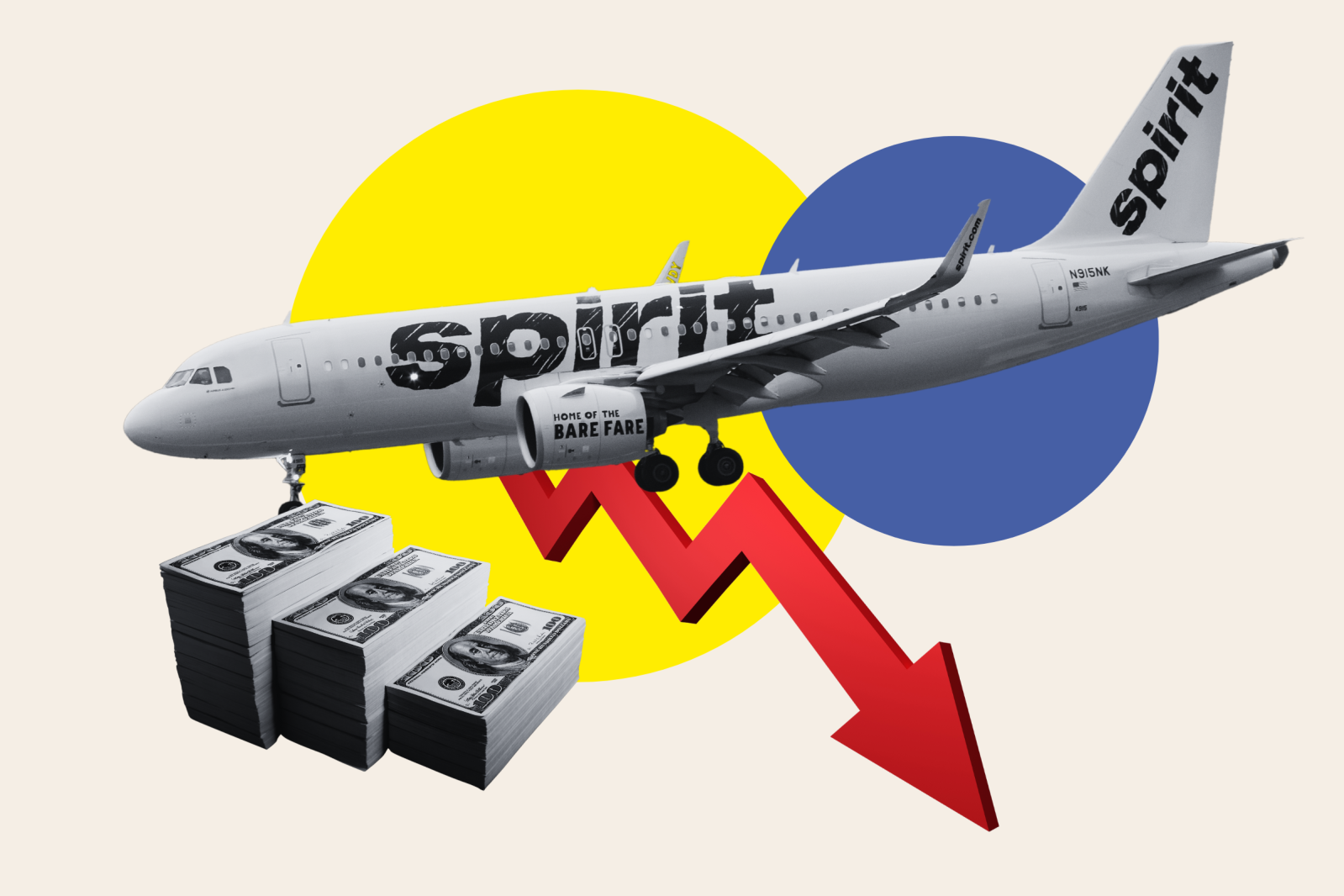 Spirit Airlines on Brink of Shutdown, Say Government Officials and Analysts, as $500 Million Rescue Deal Falls Apart