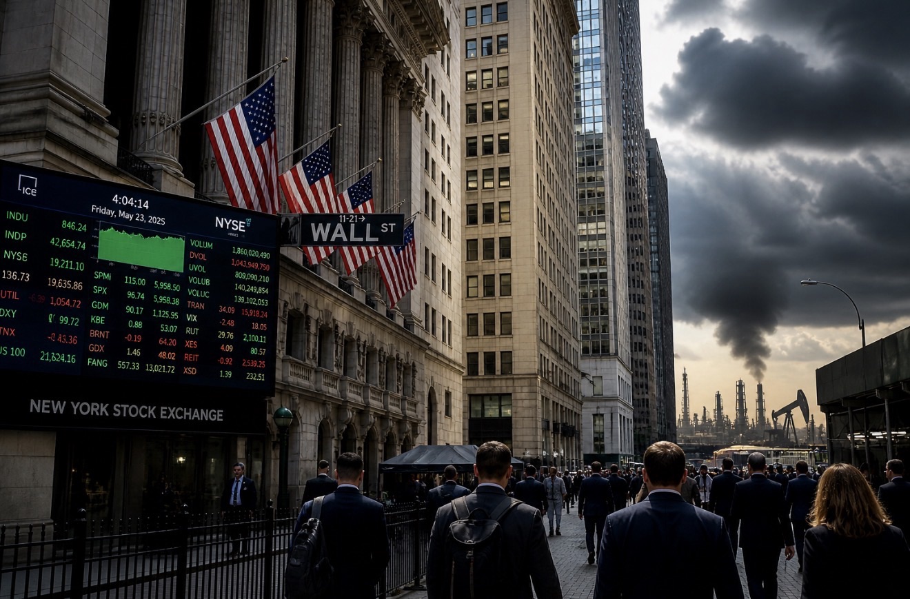 U.S. Stocks Close At All-Time Records As Apple Surges, Iran War And Rising Oil Rattle Global Markets
