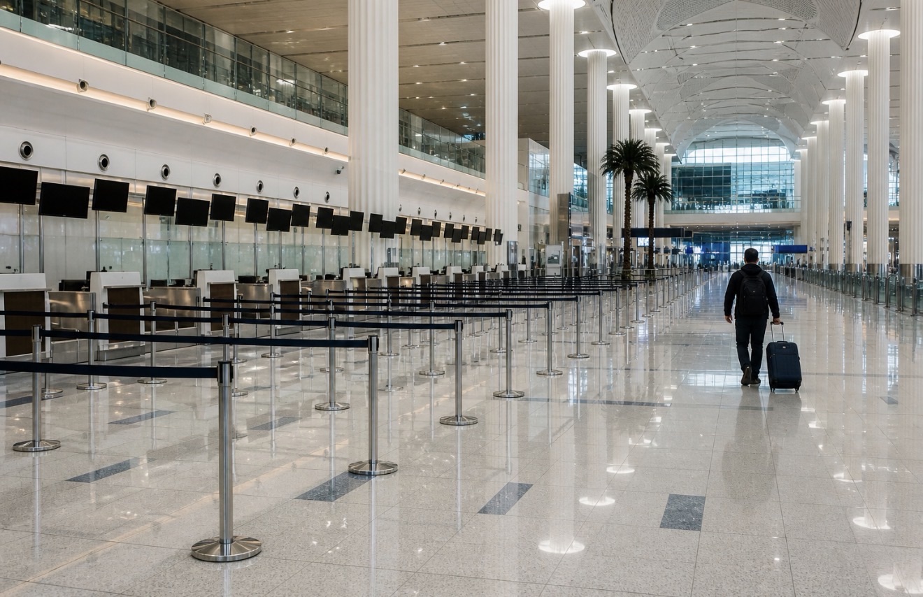 Dubai Airport Passenger Traffic Plunged 66% in March as Iran War Grounded Global Aviation
