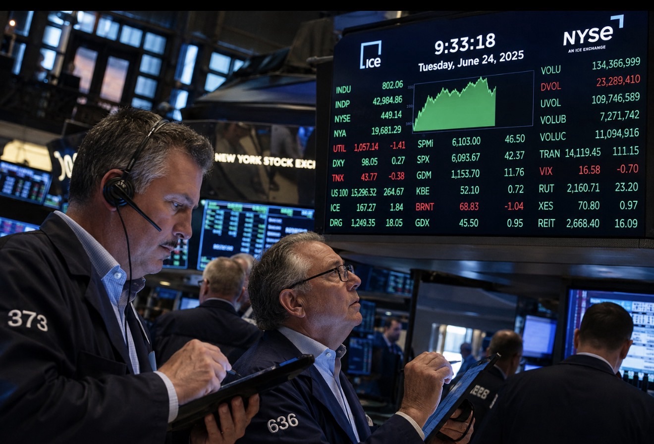 Stocks Jump at the Open as Iran Deal Hopes, AMD’s 16% Surge, and a Corning-Nvidia Manufacturing Pact Lift All Three Indexes