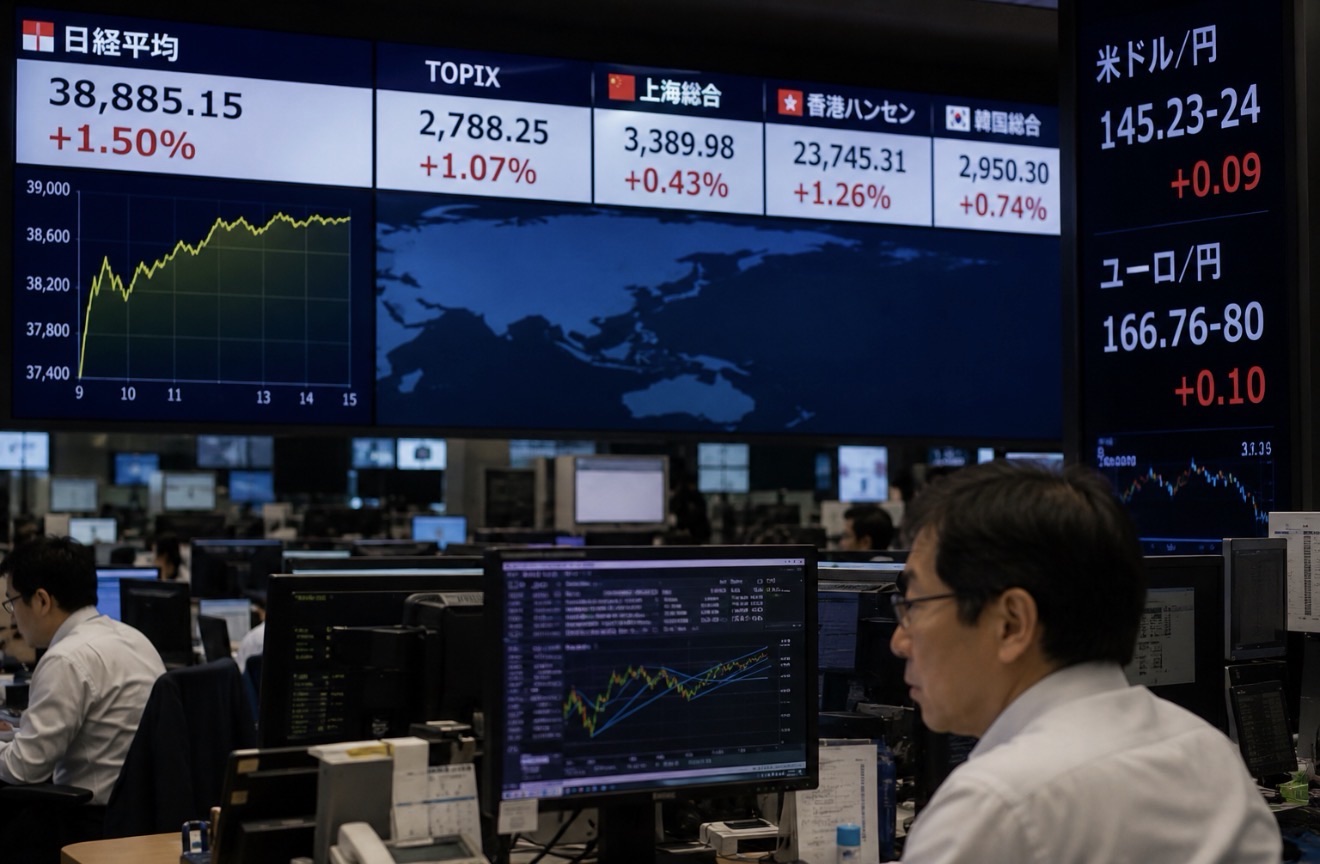 Asian Markets Surge as Japan Returns from Holiday, Iran Deal Hopes Lift Global Stocks