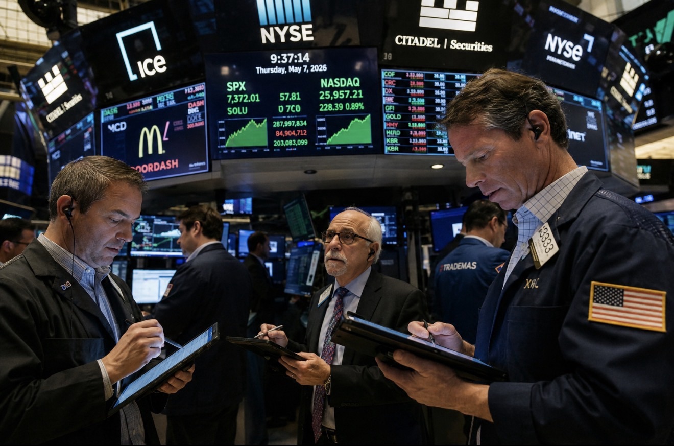 Stocks Hit New Records as Iran Peace Framework Advances, Oil Slides Below $92 and Billionaire Jones Says AI Bull Market Has ‘Another Year or Two’ to Run