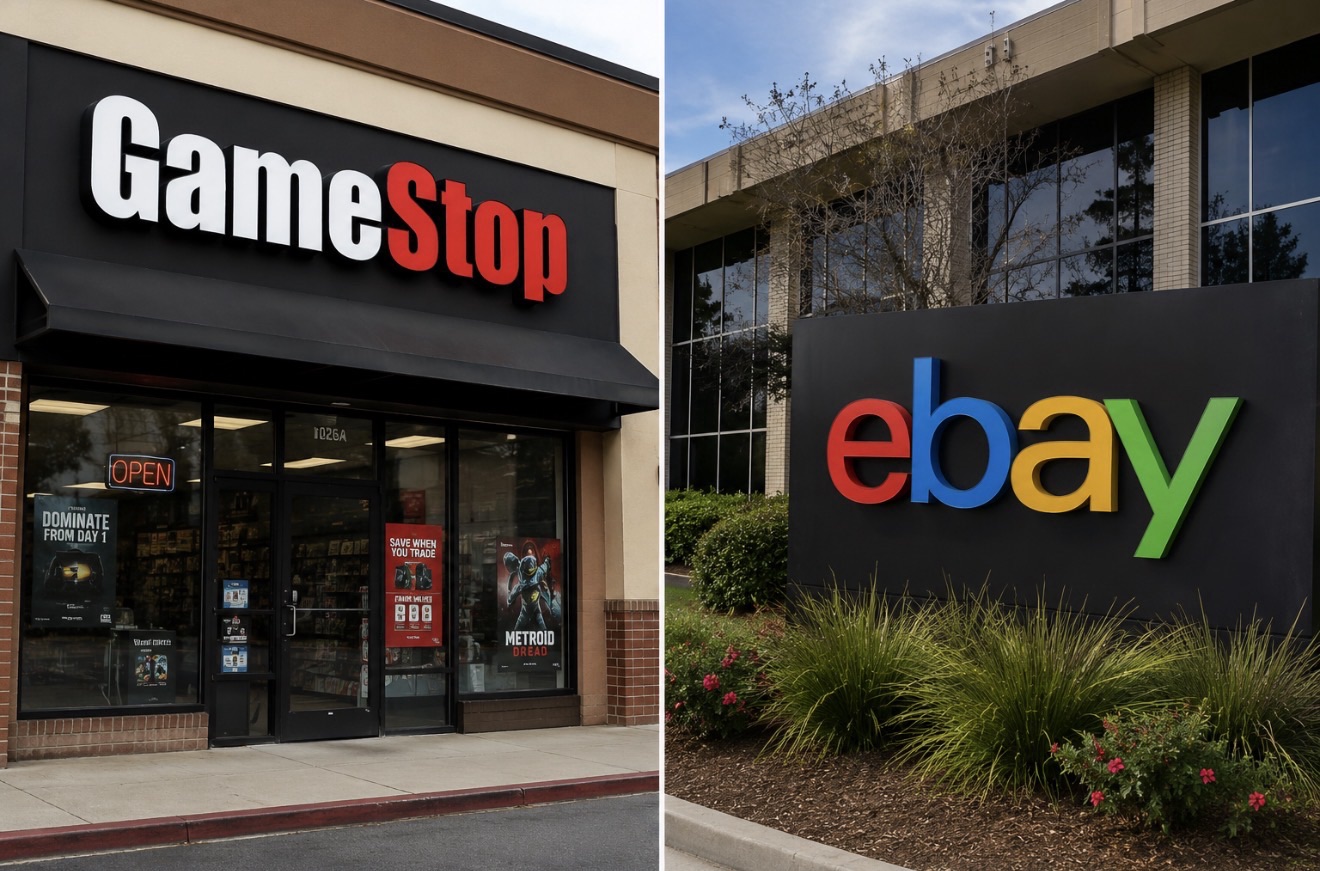 GameStop Makes Shocking $55.5 Billion Bid for eBay — Then CEO’s Disastrous TV Interview Sends the Stock Tumbling
