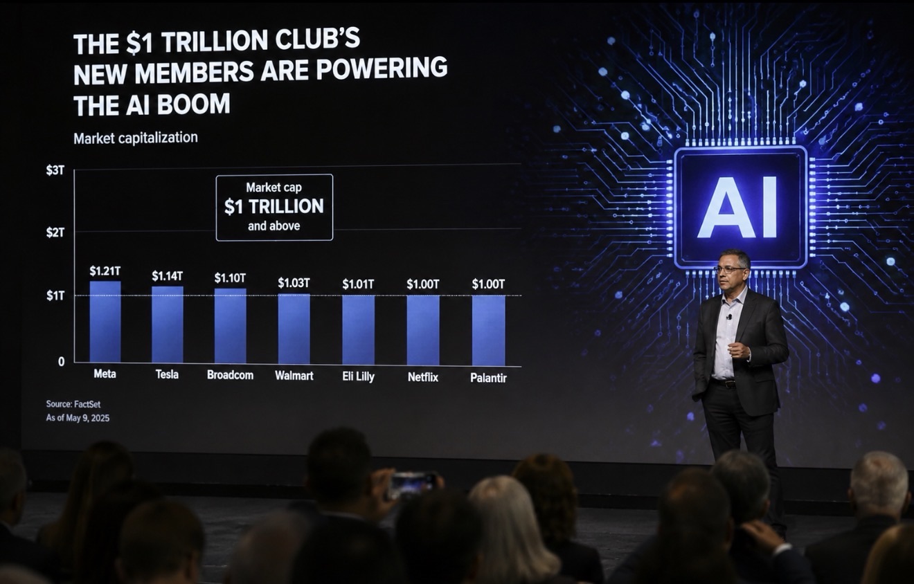 The $1 Trillion Club Has New Members — and They Are All Powering the AI Boom