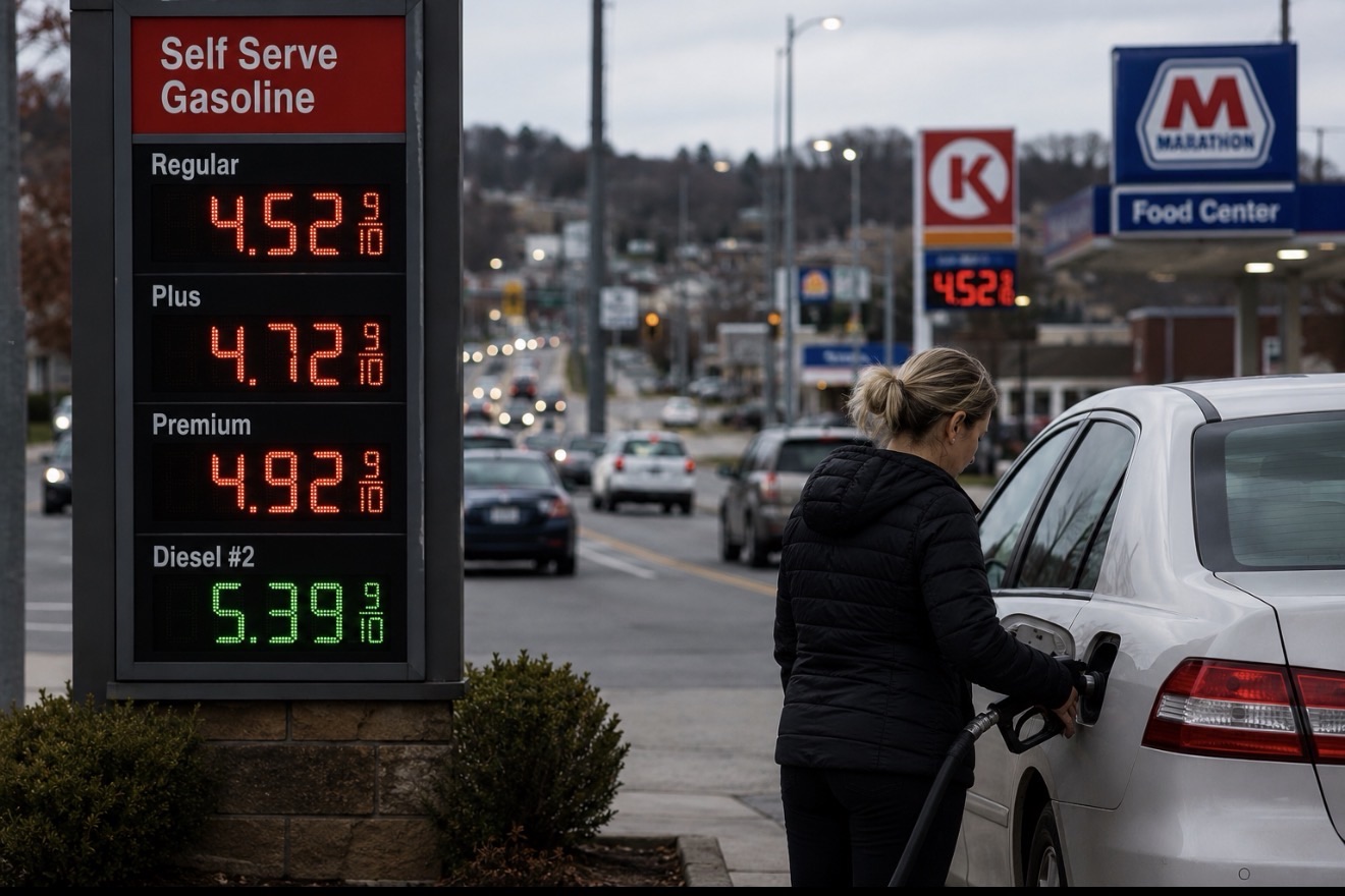 Gas Nears $5 a Gallon Ahead of Record Memorial Day Travel Weekend as Iran Crisis Squeezes Supply