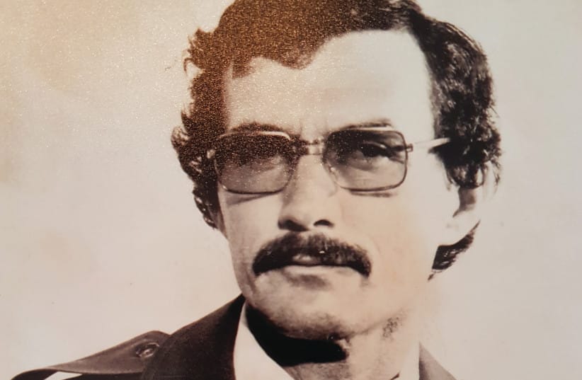 Chief Efraim O'Sullivan in full police uniform, 1981. (credit: ARIEH O’SULLIVAN) Chief Efraim O'Sullivan in full police uniform, 1981. (credit: ARIEH O’SULLIVAN)