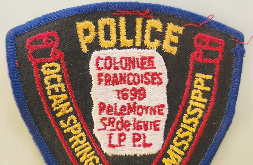 His badge as chief of police, Ocean Springs. (credit: ARIEH O’SULLIVAN) His badge as chief of police, Ocean Springs. (credit: ARIEH O’SULLIVAN)