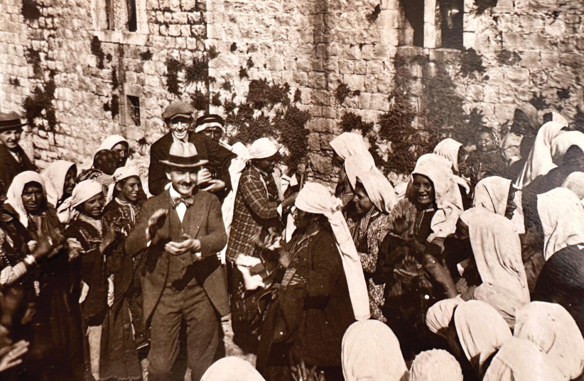 A.O. Freedman in Jerusalem, c. 1921. (credit: Courtesy Tower of David Jerusalem Museum) A.O. Freedman in Jerusalem, c. 1921. (credit: Courtesy Tower of David Jerusalem Museum)