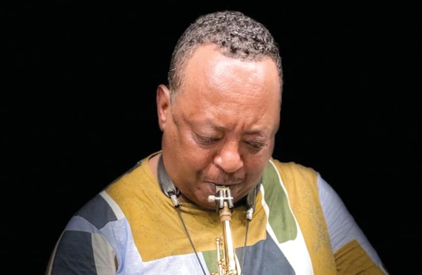 Famed Ethiopian-born saxophonist-vocalist Abate Berihun joins pianist Omri More and Brazilian-born percussionist Joca Perpignan at the Yellow Submarine. (credit: RONEN GOLDMAN) Famed Ethiopian-born saxophonist-vocalist Abate Berihun joins pianist Omri More and Brazilian-born percussionist Joca Perpignan at the Yellow Submarine. (credit: RONEN GOLDMAN)