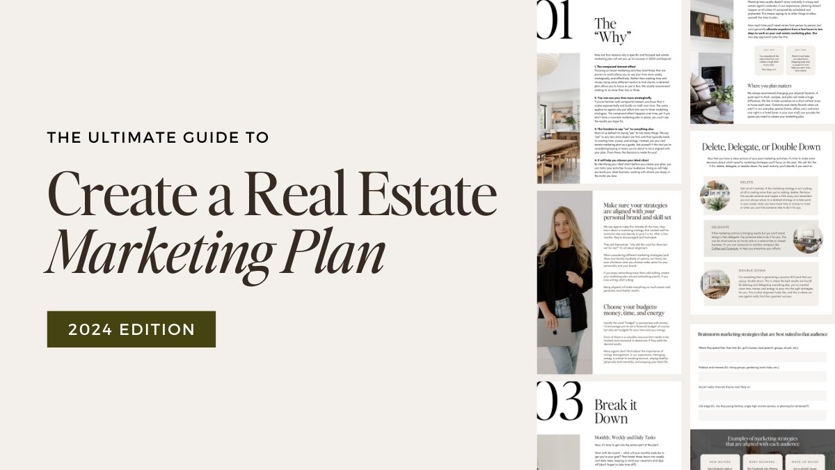 Example of real estate marketing plan