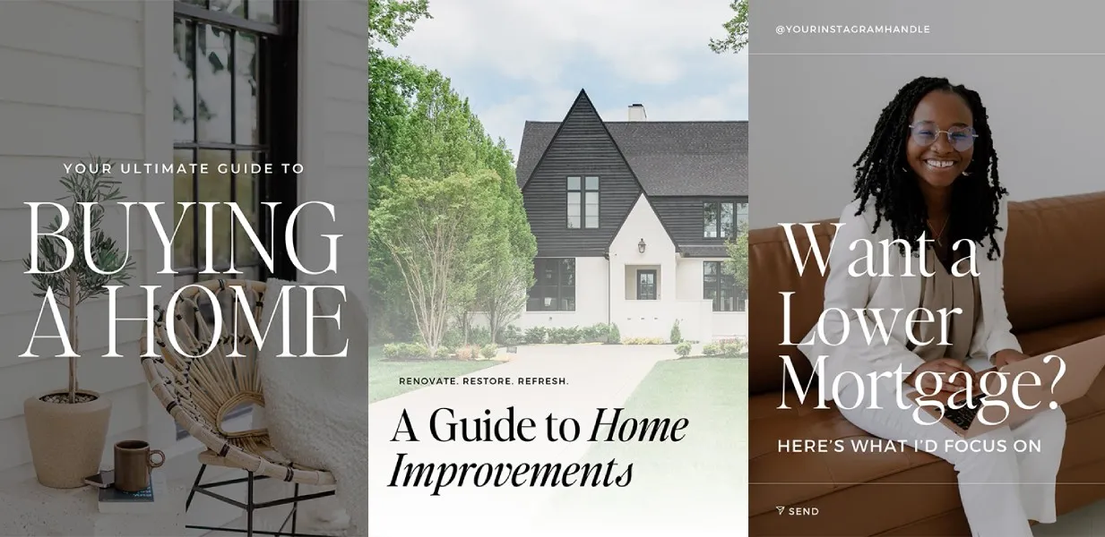 Buying a home brochure from Coffee and Contracts.