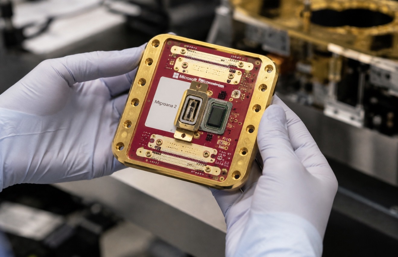 Microsoft Says AI Helped Build a Quantum Chip That Could Cut the Timeline to 2029 — Physicists Aren’t Convinced