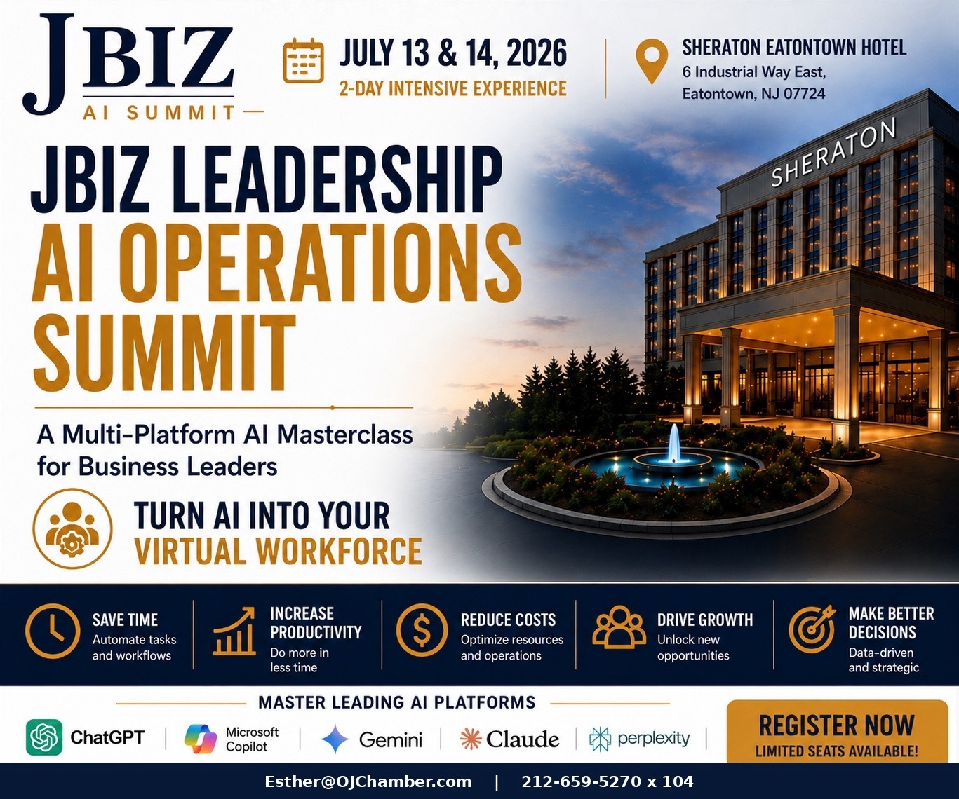 Companies Rush to Train Workers on AI as JBiz Launches Executive Operations Summit Focused on ChatGPT, Claude and Workplace Automation