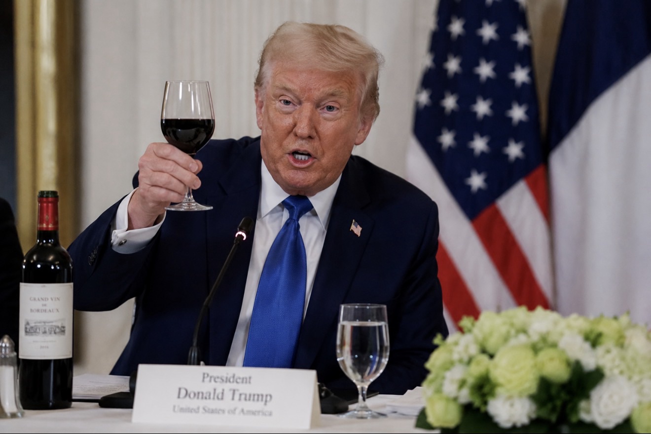 Trump Threatens a 100 Percent Tariff on French Wine and Champagne Unless Paris Drops Its Tax on U.S. Tech