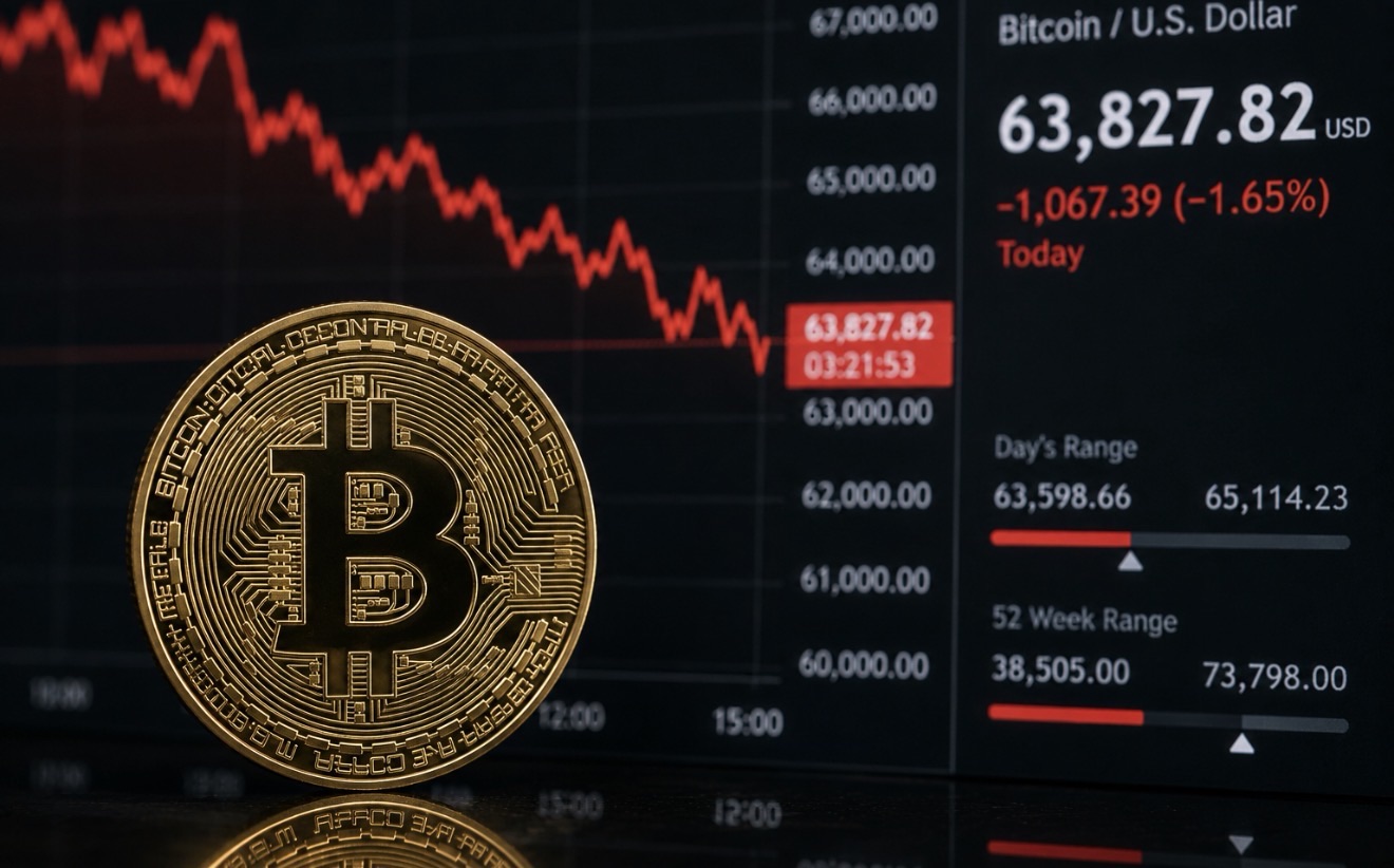 Bitcoin Slides Toward $60,000 as Rate Fears and Strategy Concerns Mount