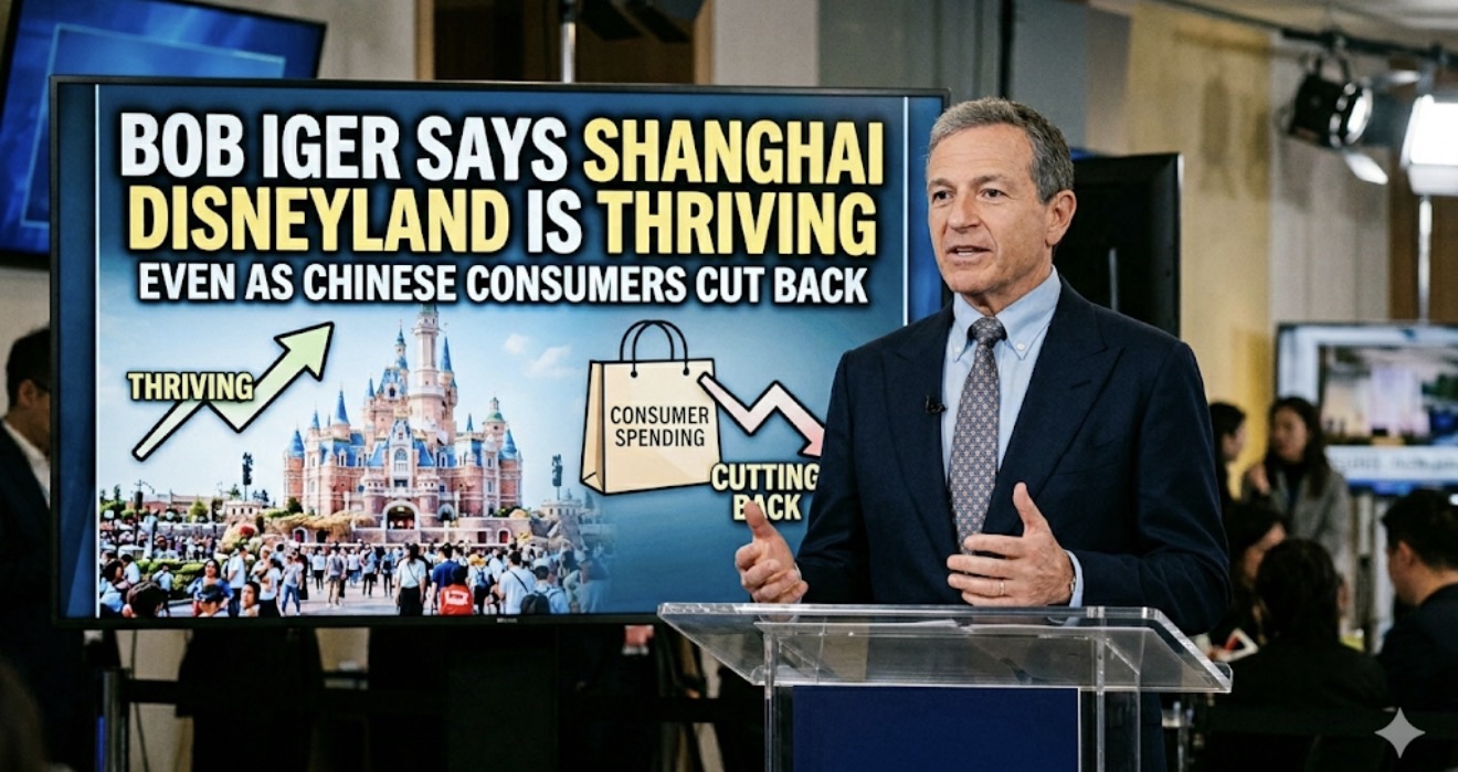 Bob Iger Says Shanghai Disneyland Is Thriving Even as Chinese Consumers Cut Back