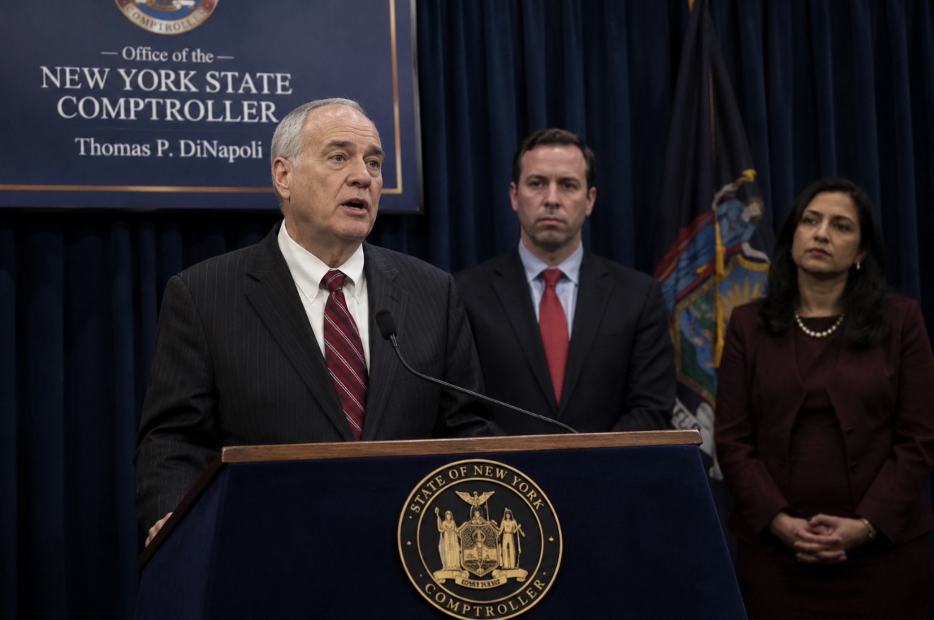 New York’s $300 Billion Pension Fund Drives Rare Comptroller Primary Fight