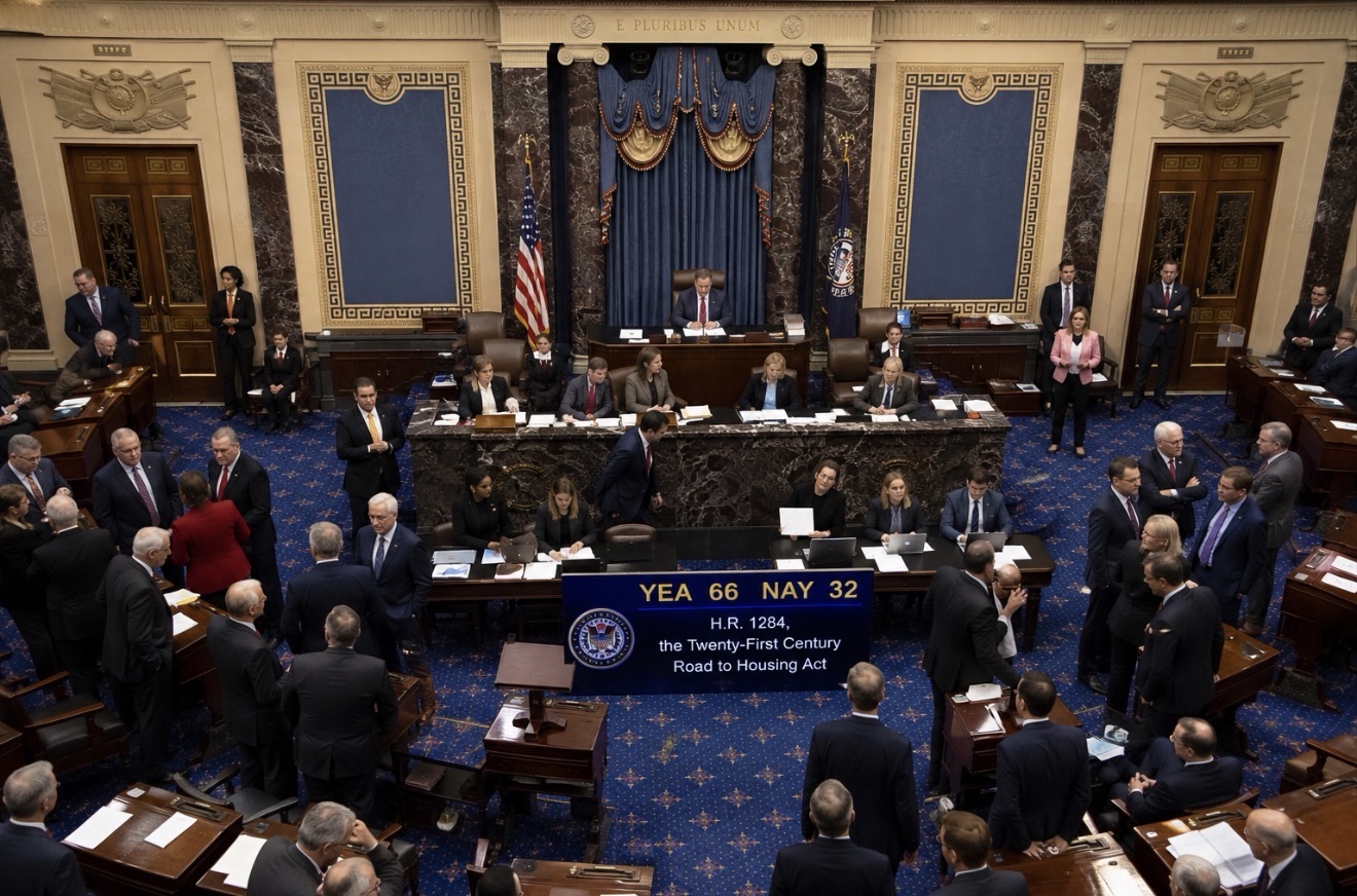 Senate Passes Bill Capping Investor Purchases of Single-Family Homes at 350