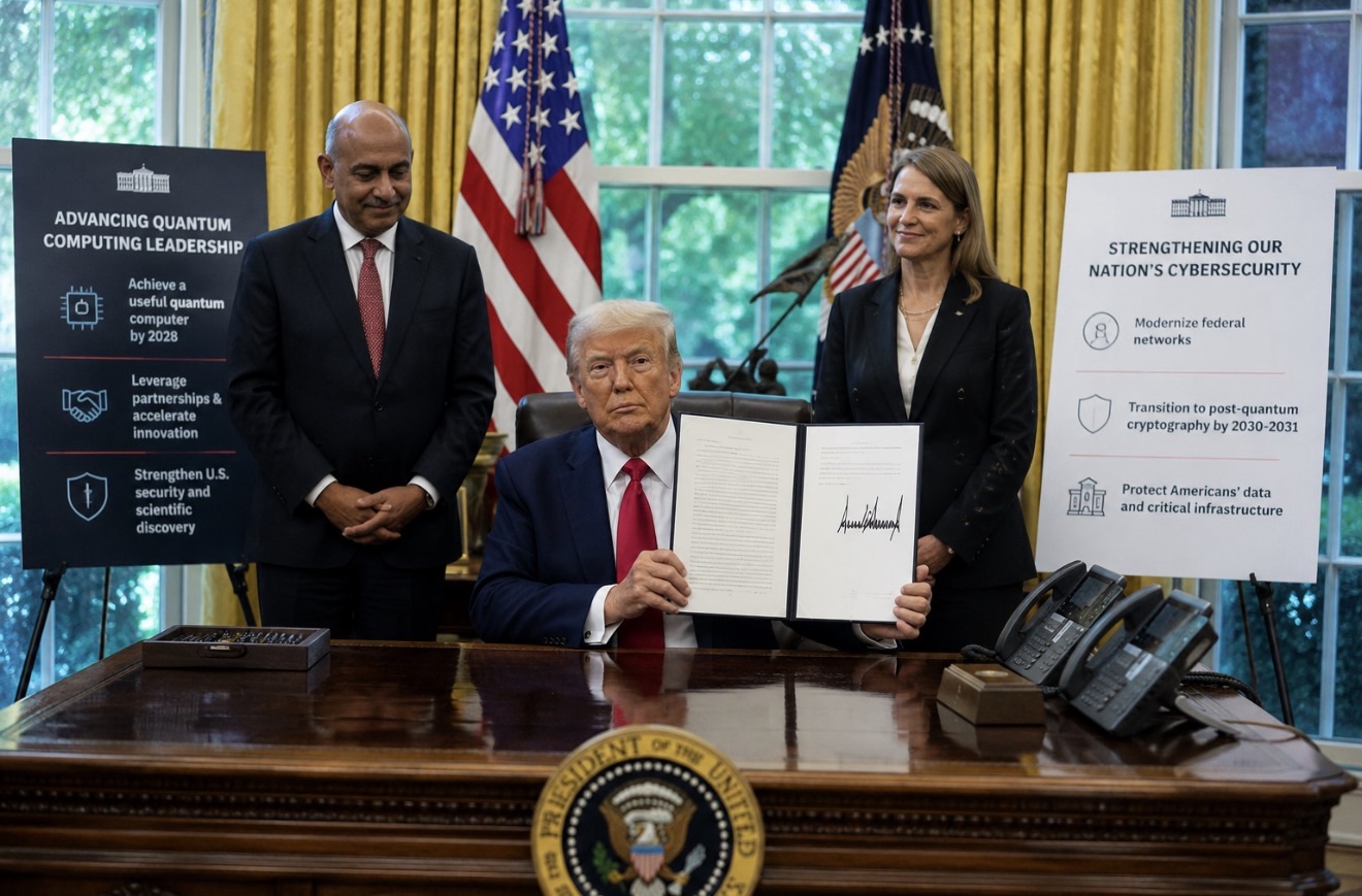 Trump Orders Quantum Computing Push and Accelerates Cybersecurity Overhaul