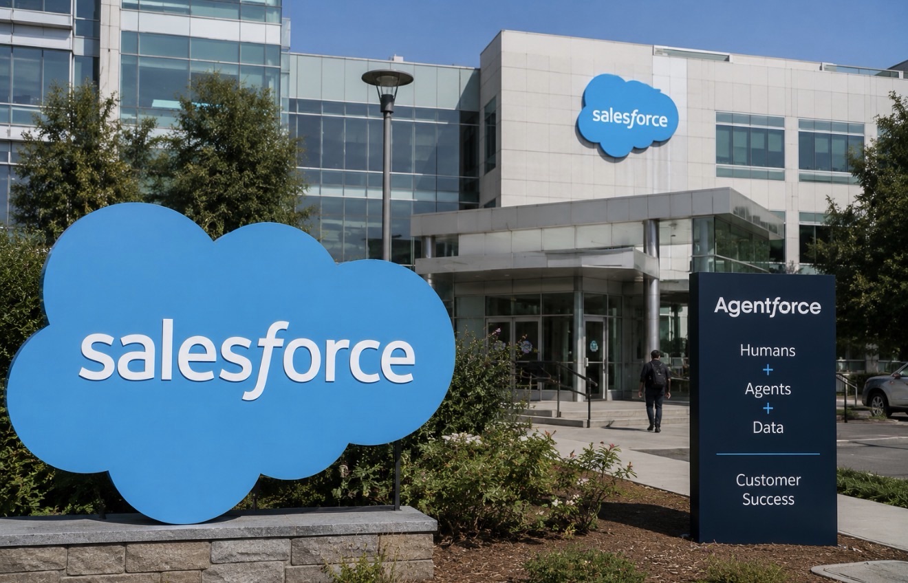 Salesforce’s AI Shopping Spree Tops a Dozen Deals as Wall Street Doubts Grow