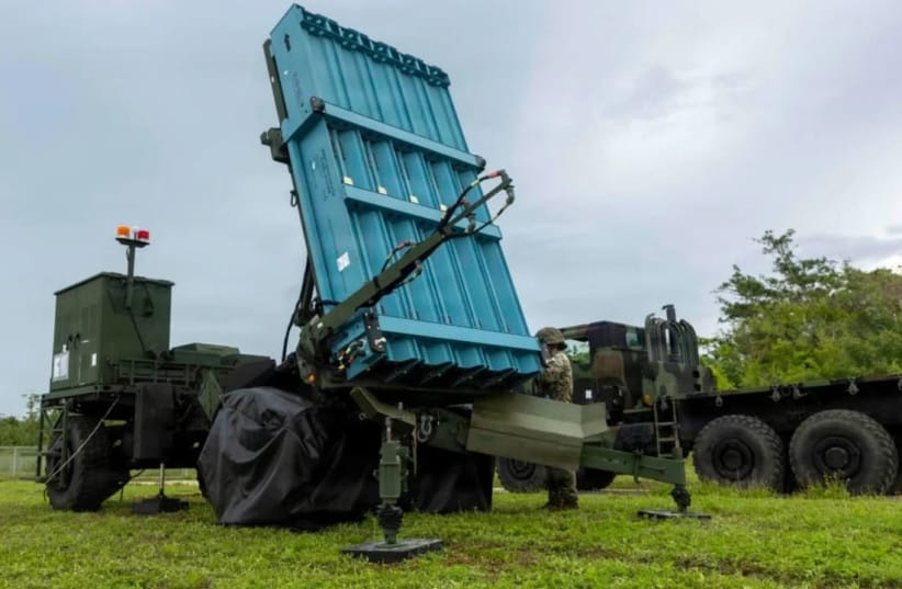 Launchers carrying Tamir interceptors from the Iron Dome system were seen recently during their first deployment beyond the US mainland, as part of a US military exercise on Guam. (credit: Lance Cpl. Benjamin Catindig, 1st Marine Aircraft Wing) Launchers carrying Tamir interceptors from the Iron Dome system were seen recently during their first deployment beyond the US mainland, as part of a US military exercise on Guam. (credit: Lance Cpl. Benjamin Catindig, 1st Marine Aircraft Wing)