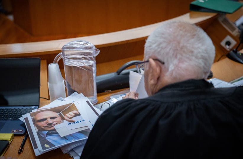 A court hearing at the Supreme Court in Jerusalem on petitions seeking to overturn the election of attorney Michael Rabello as state comptroller, June 18, 2026 (credit: YONATAN SINDEL/FLASH90)