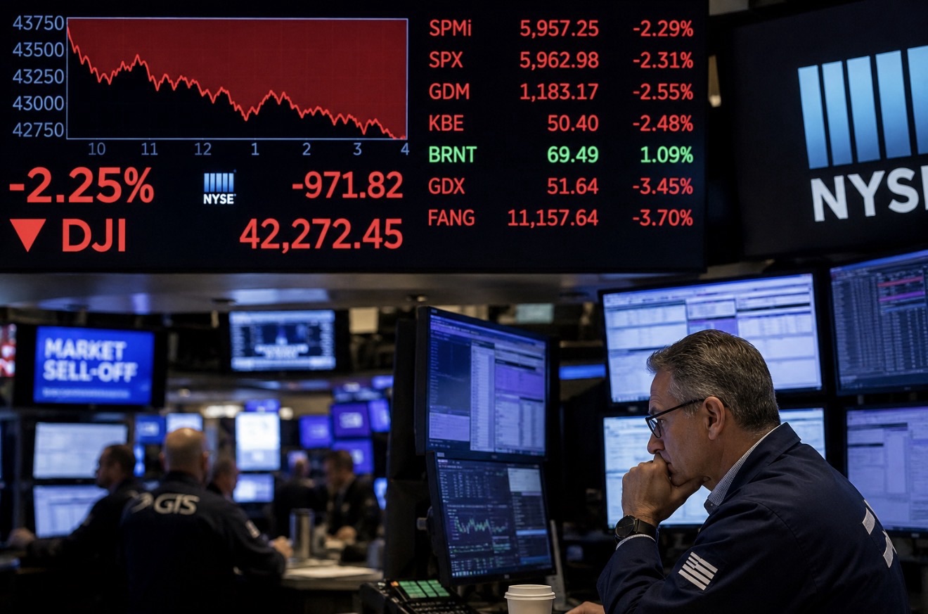 AI Stock Sell-Off Deepens as Wall Street Questions the Next Phase of the Artificial Intelligence Boom