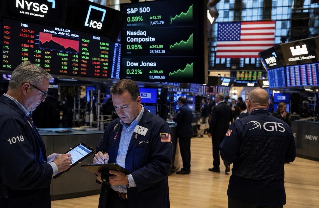 Markets Slip as Oil, Bond Yields and Earnings Anxiety Keep Wall Street Defensive