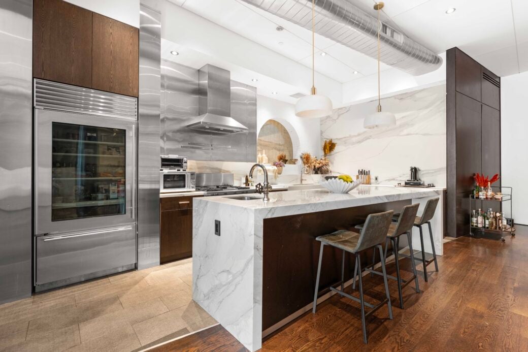 This $6.75M Tribeca loft condo leaves nothing to chance, parking included