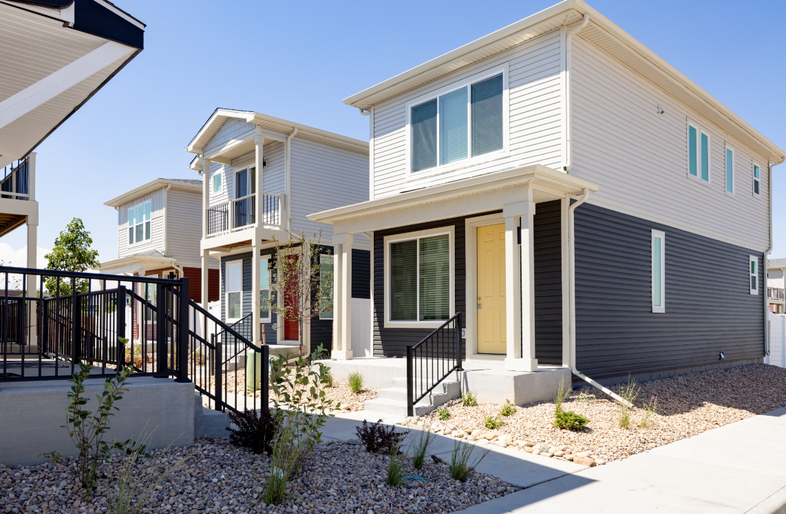 Manufactured homes.