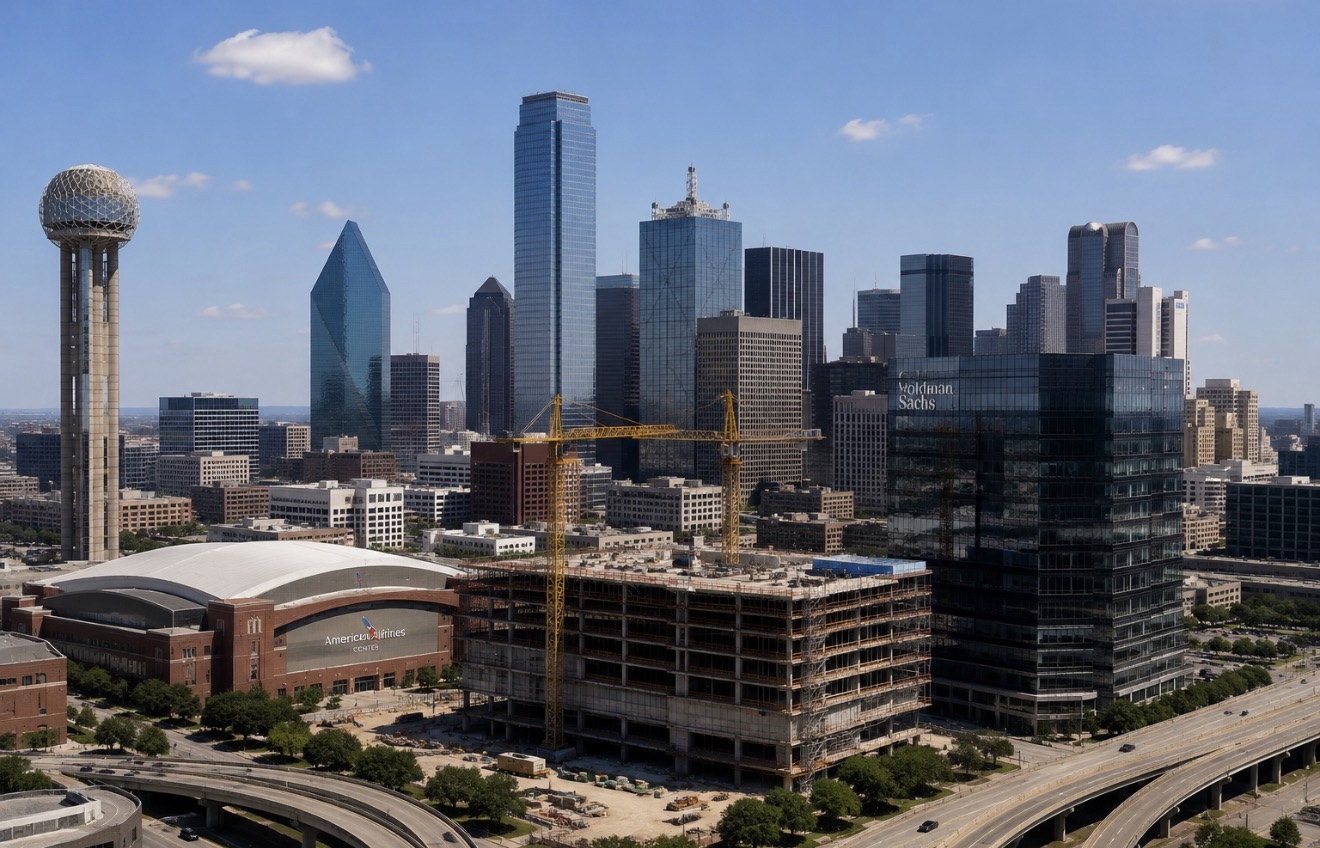 Dallas Builds Its Financial District as Texas Boom Tests New York’s Hold