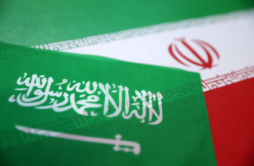 Illustration shows Saudi Arabia and Iran flags Wednesday, 18th June 2025 (credit: REUTERS/DADO RUVIC/ILLUSTRATION)