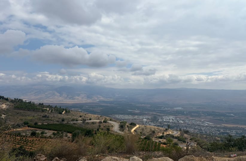 An overlook of Kiryat Shmona. (credit: SETH J. FRANTZMAN) An overlook of Kiryat Shmona. (credit: SETH J. FRANTZMAN)