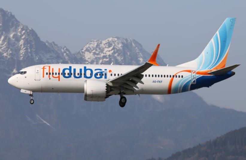Flydubai aircraft, registration A6-FKF. (credit: Karl Dittlbacher) Flydubai aircraft, registration A6-FKF. (credit: Karl Dittlbacher)