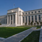 Archive exterior view of the Federal Reserve's Eccles Building in Washington.