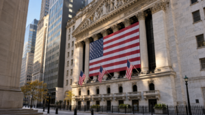The New York Stock Exchange on Wall Street