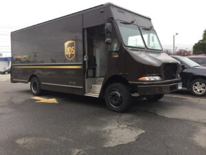 UPS delivery truck in a 2016 file photograph by Mike Mozart.