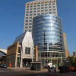 Ecolab building in St. Paul, Minnesota, photographed in 2018
