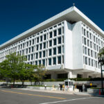 Archive exterior view of the Federal Reserve's William McChesney Martin Jr. Building in Washington.