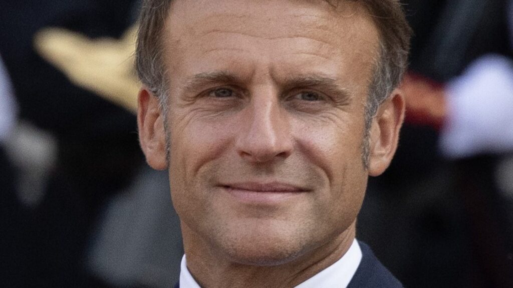 File photo of French President Emmanuel Macron, August 2024. Photo: Simon Dawson / No.10 Downing Street, CC BY 2.0
